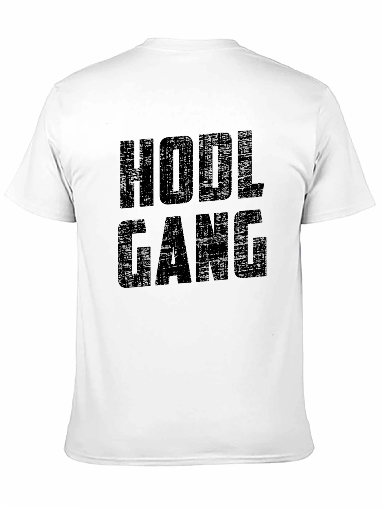 HODL Gang Black Graphic Tee - Crypto T-Shirt