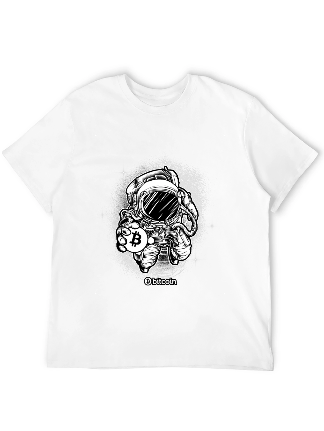 Bitcoin Astronaut T-Shirt - Crypto Space Style