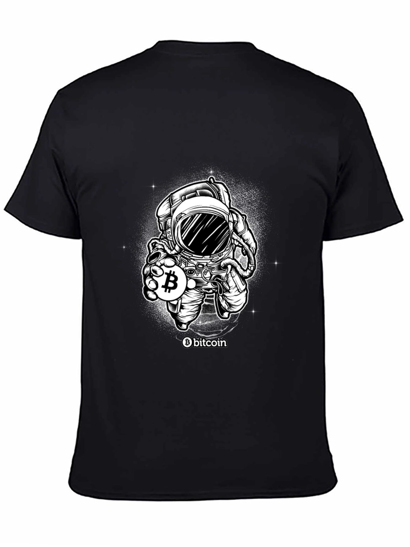 Bitcoin Astronaut T-Shirt - Crypto Space Style