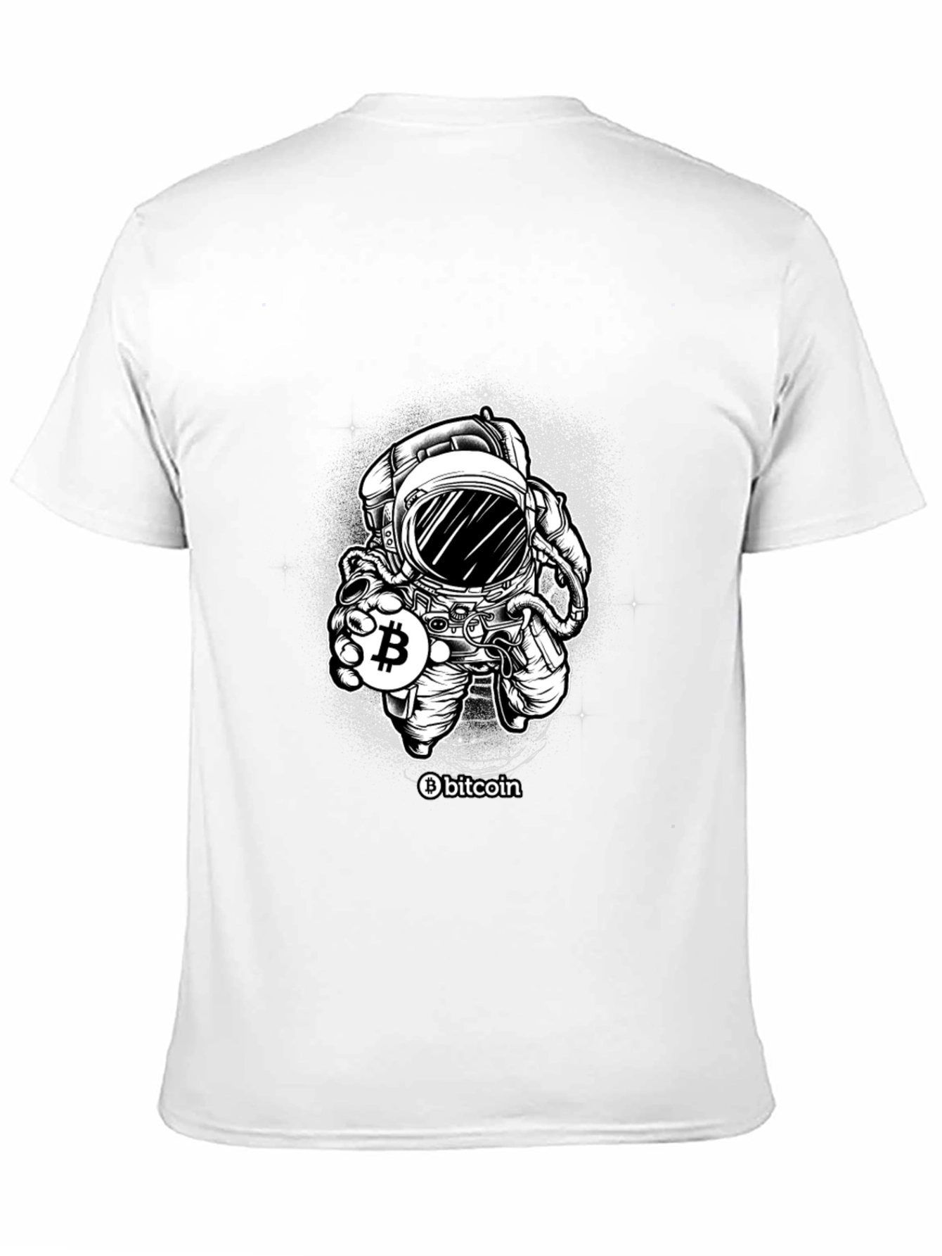 Bitcoin Astronaut T-Shirt - Crypto Space Style