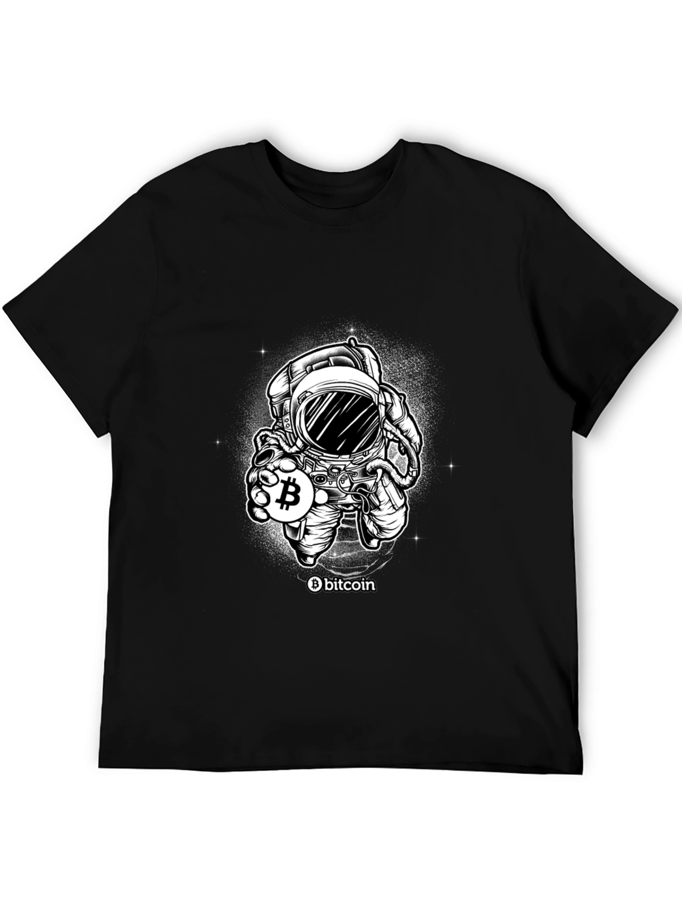 Bitcoin Astronaut T-Shirt - Crypto Space Style