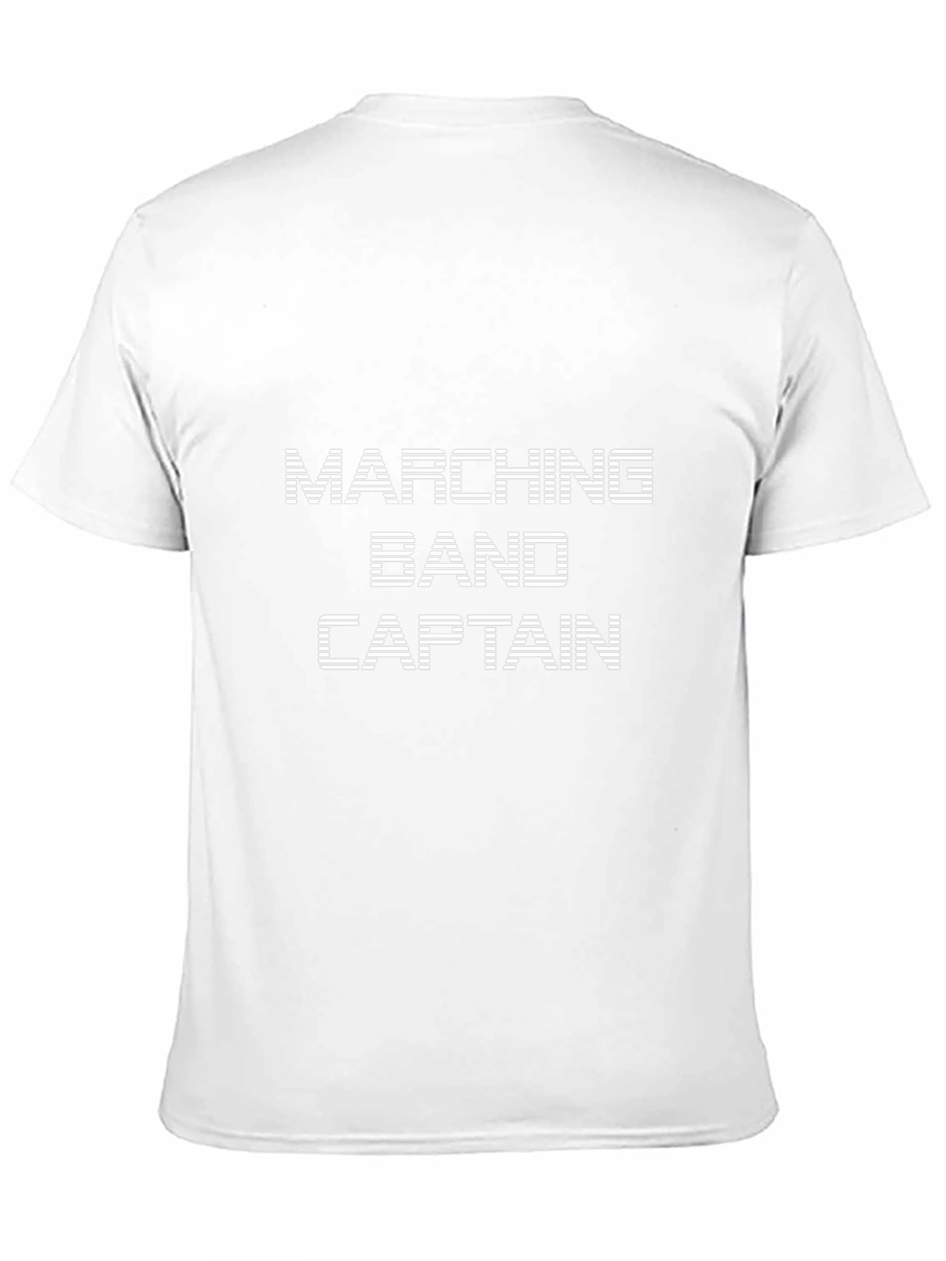 Marching Band Captain Black T-Shirt