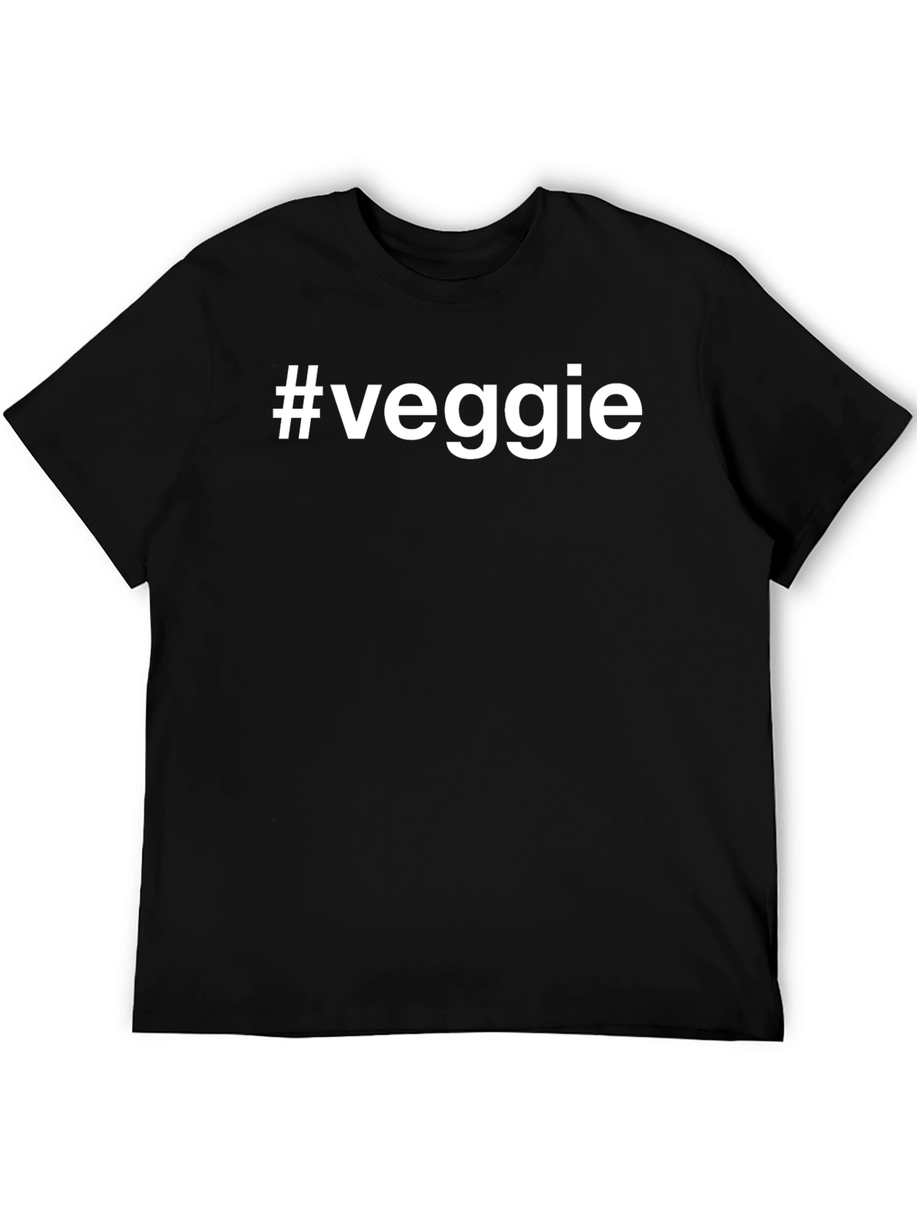 #Veggie Graphic T-Shirt - Unisex Cotton Tee