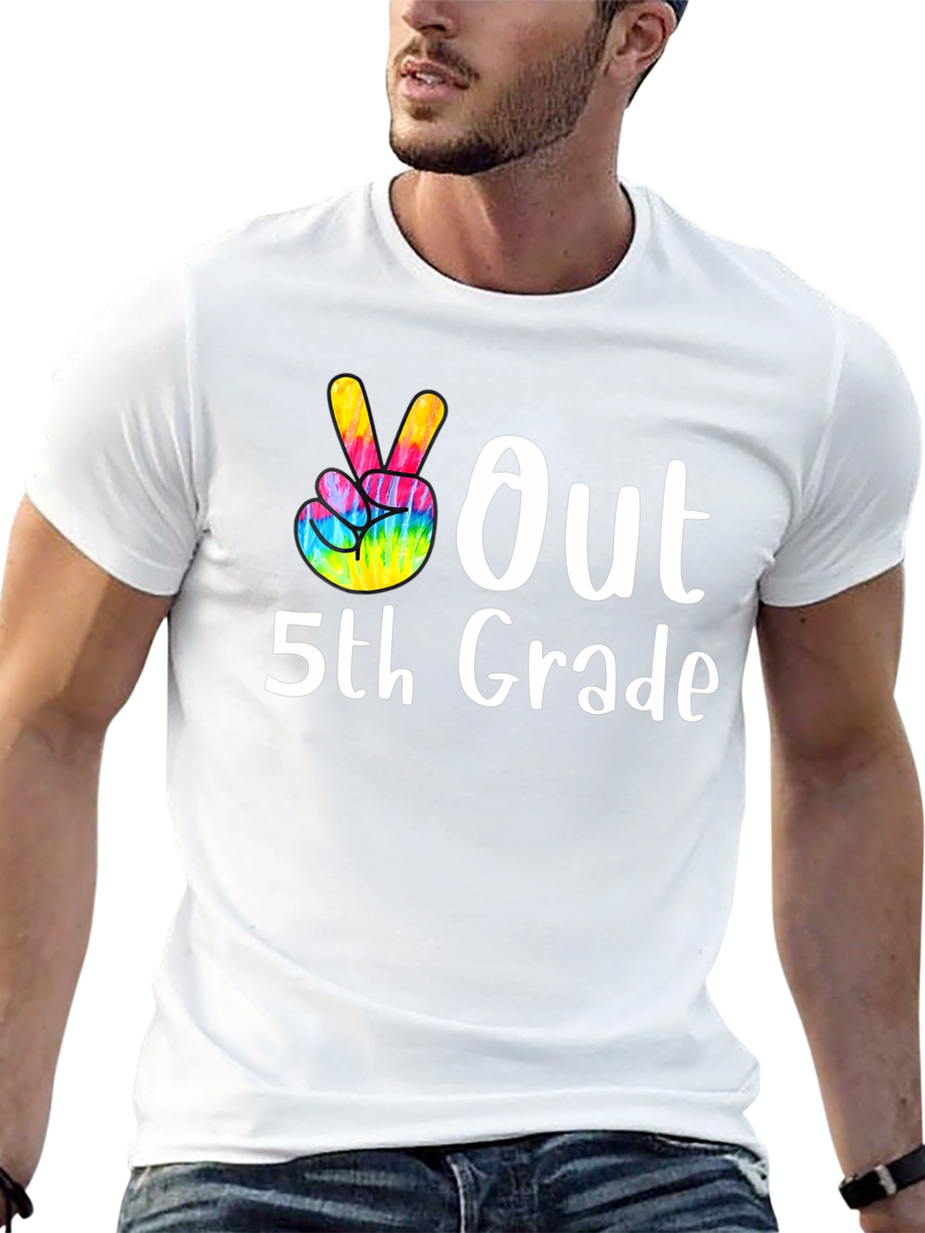 Peace Out 5th Grade T-Shirt