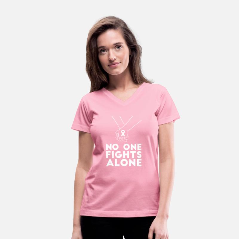 No one fights alone cancer awareness