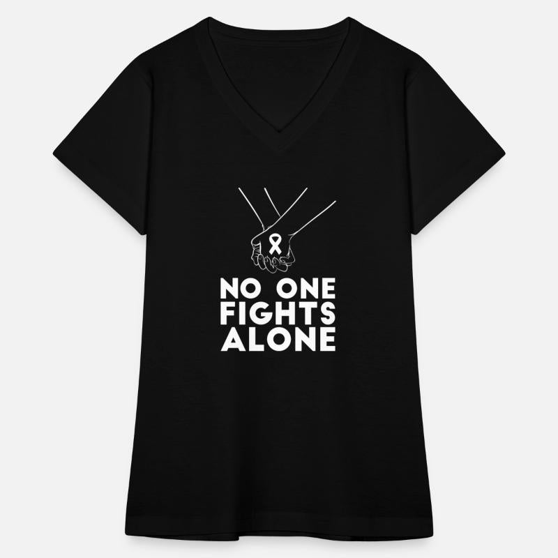 No one fights alone cancer awareness