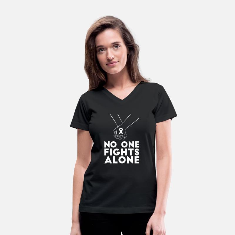 No one fights alone cancer awareness