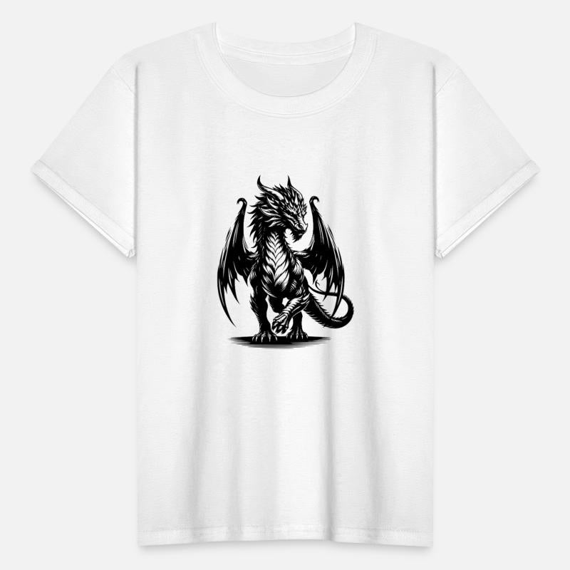 Noble, Impressive Dragon With Large Wings