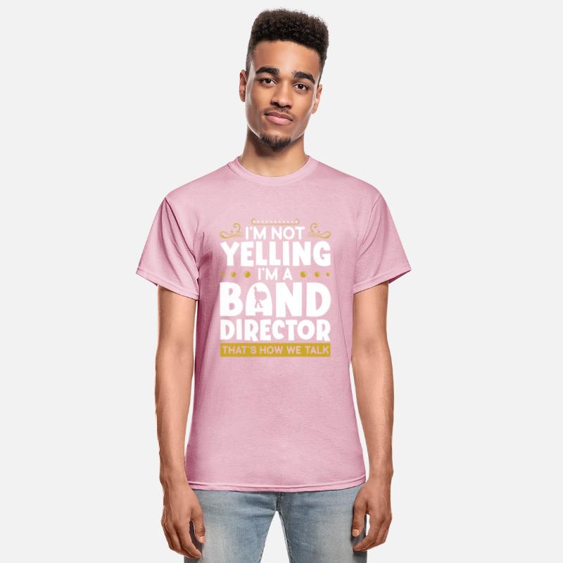 Not Yelling Marching Band Director
