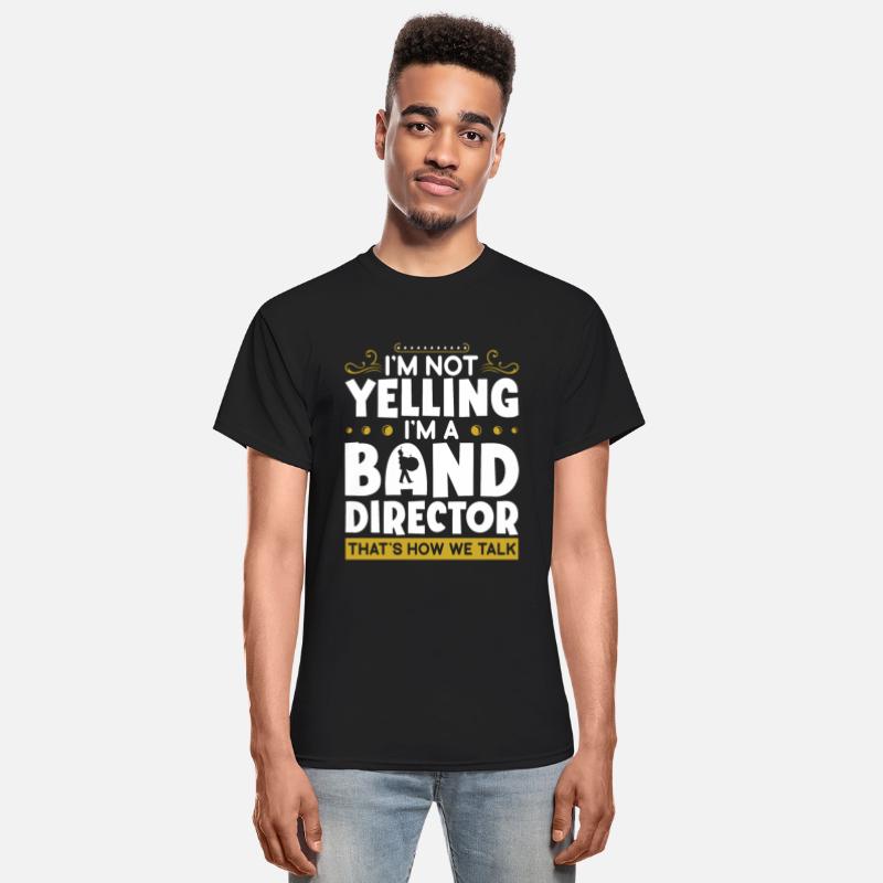 Not Yelling Marching Band Director