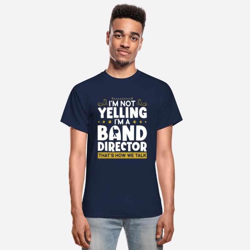 Not Yelling Marching Band Director
