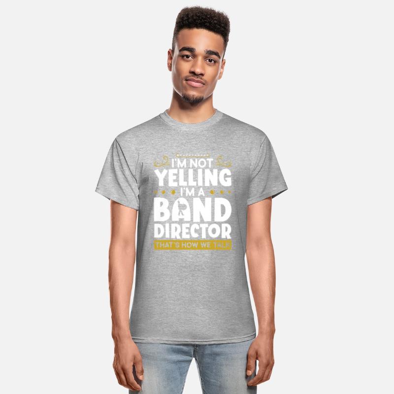 Not Yelling Marching Band Director