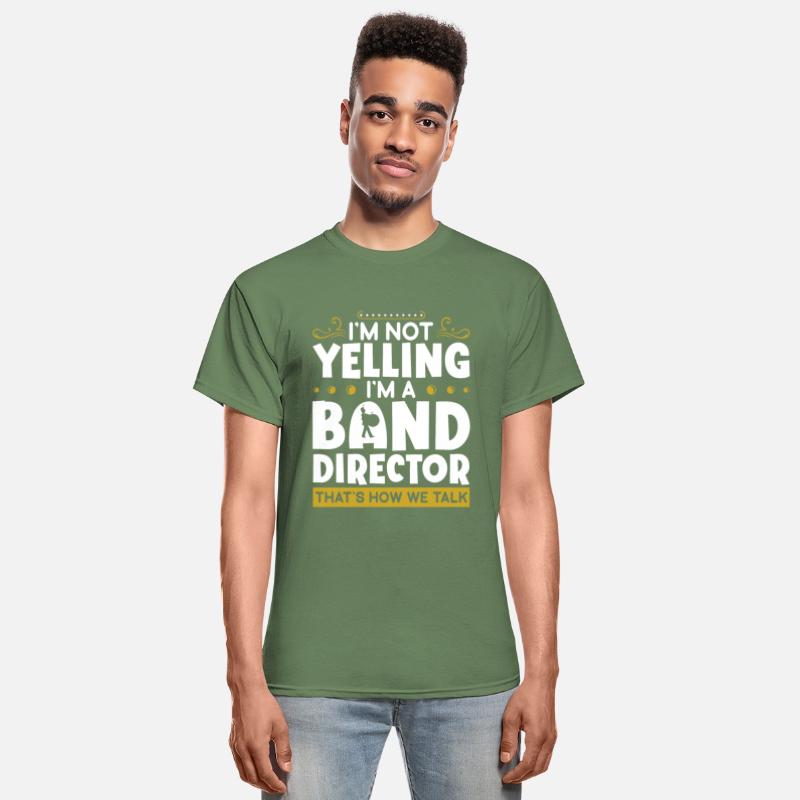 Not Yelling Marching Band Director