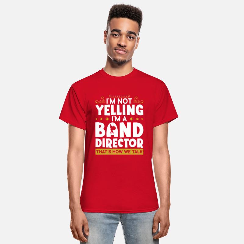 Not Yelling Marching Band Director