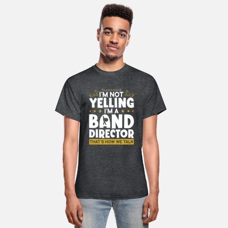 Not Yelling Marching Band Director