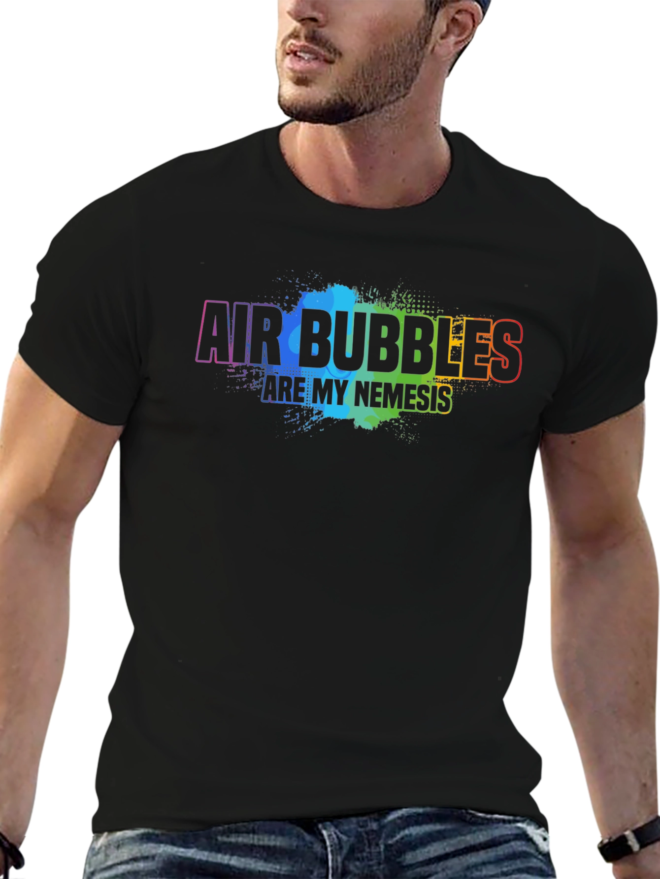Air Bubbles Nemesis T-Shirt - Funny Graphic Tee