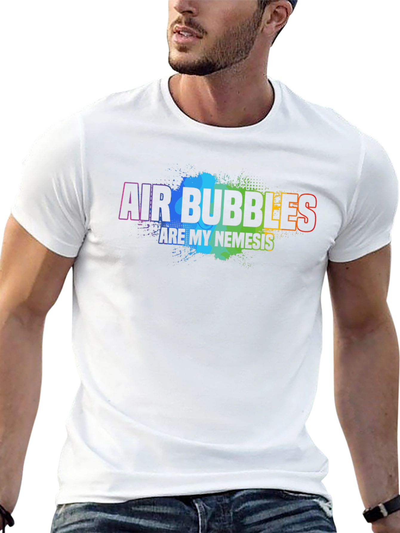 Air Bubbles Nemesis T-Shirt - Funny Graphic Tee