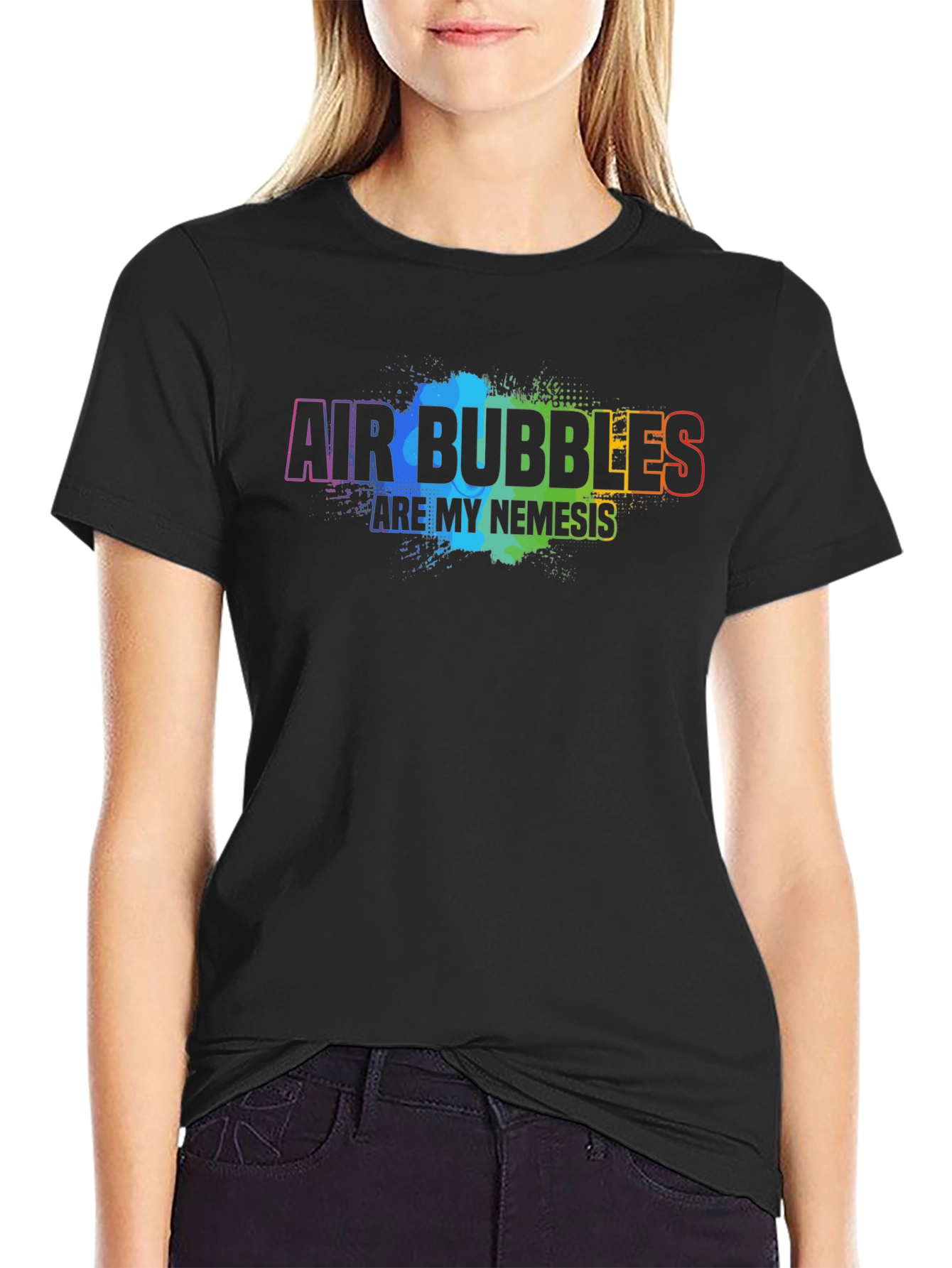 Air Bubbles Nemesis T-Shirt - Funny Graphic Tee
