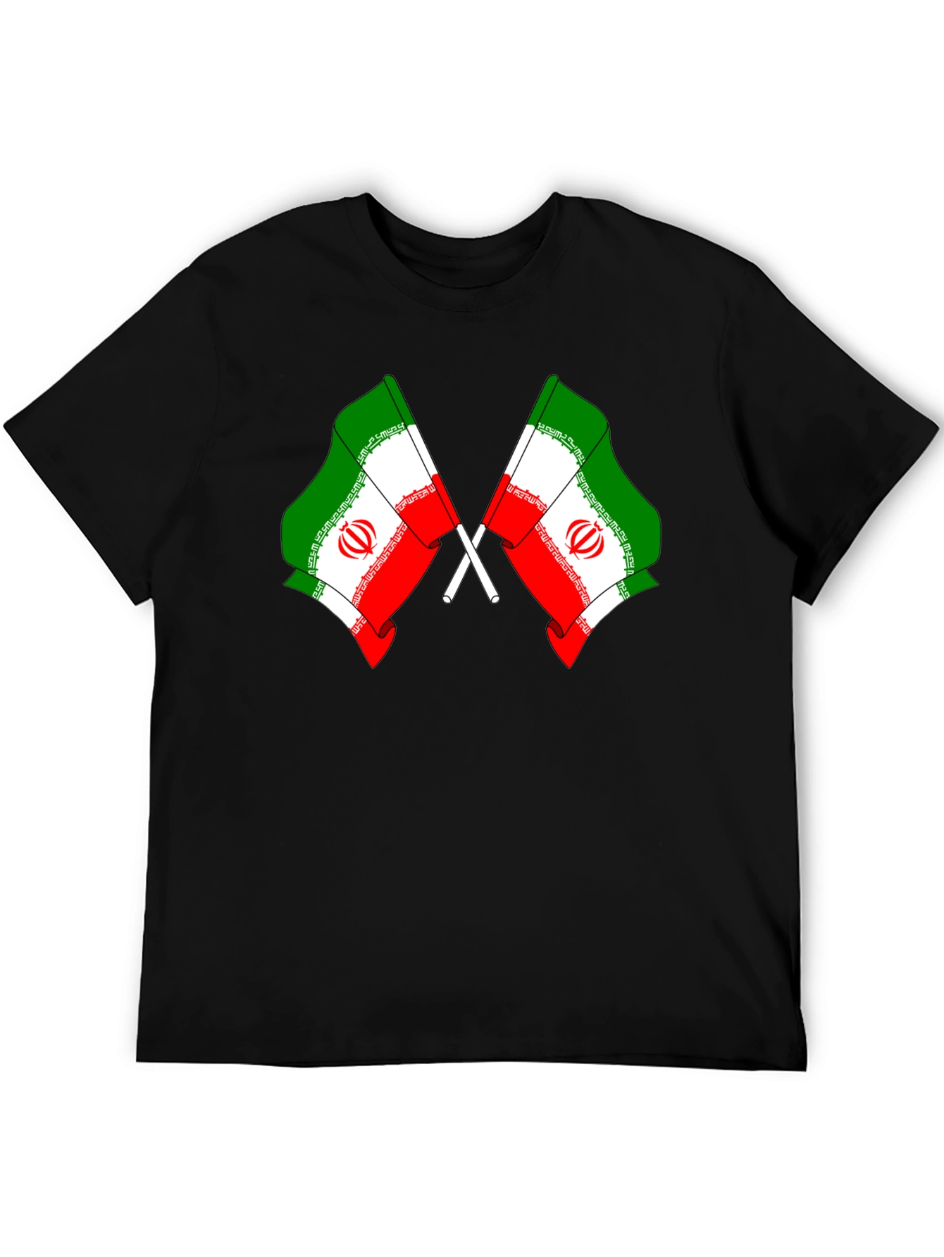 Iran Flag Graphic T-Shirt
