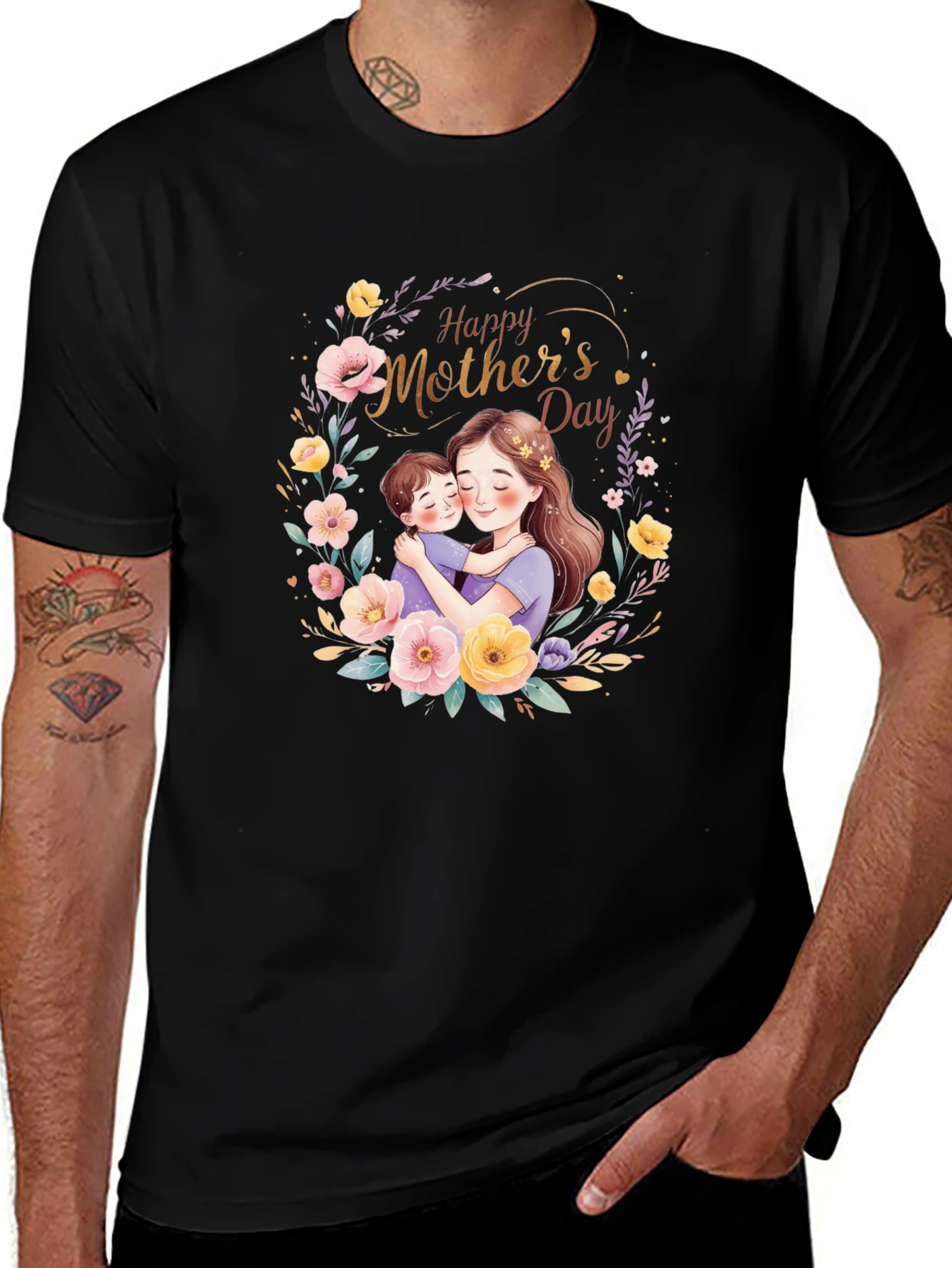 Happy Mothers Day Graphic T-Shirt
