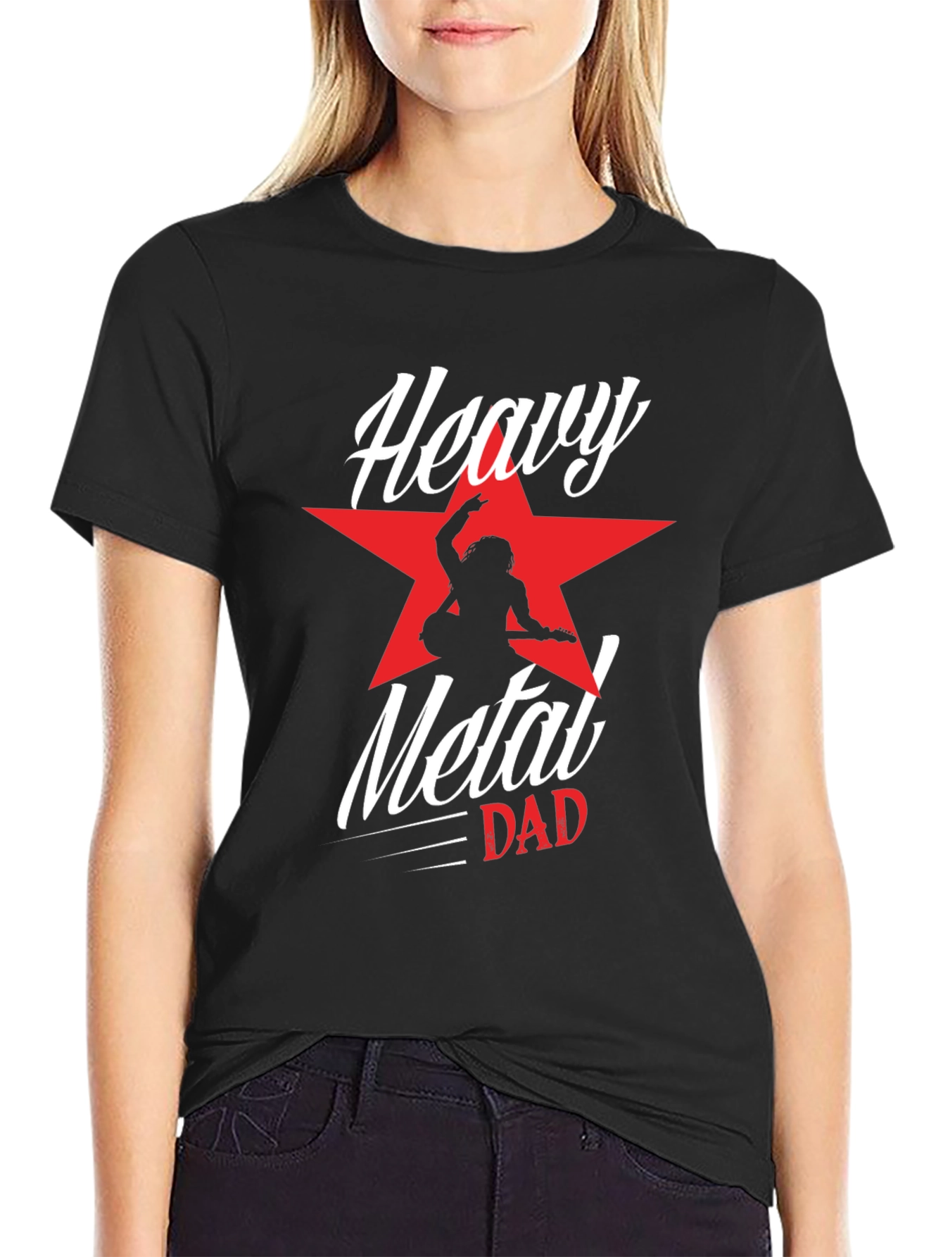 Heavy Metal Dad T-Shirt - Rocker Fathers Day Gift