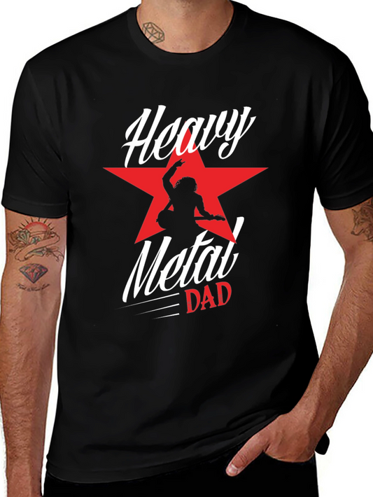 Heavy Metal Dad T-Shirt - Rocker Fathers Day Gift