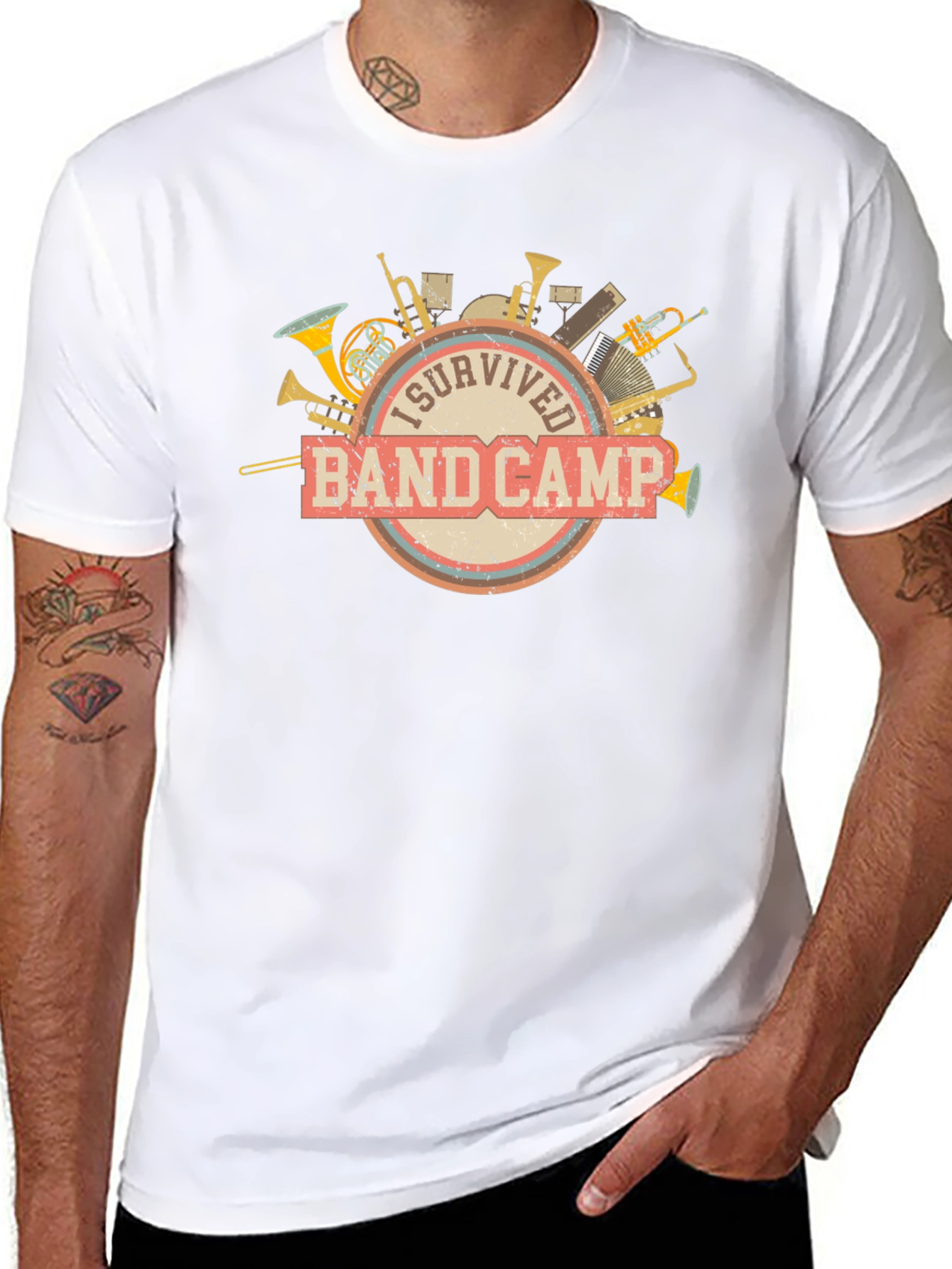 I Survived Band Camp Tee