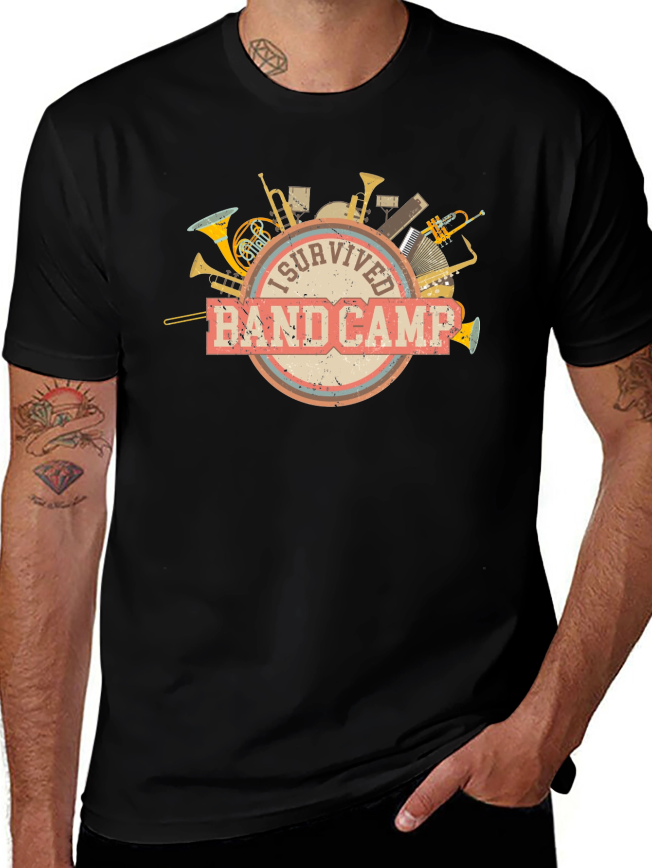 I Survived Band Camp Tee