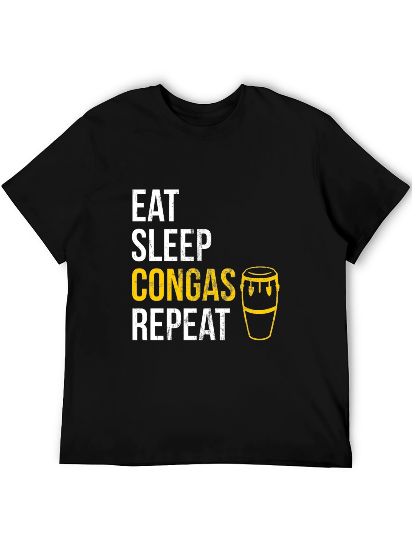 Eat Sleep Congas Repeat T-Shirt