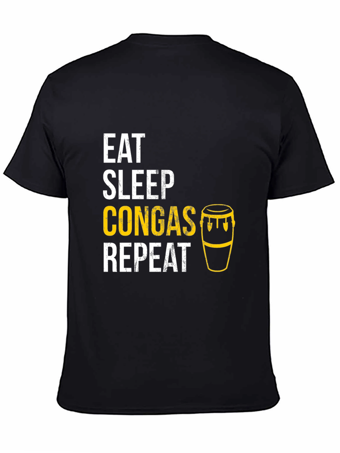 Eat Sleep Congas Repeat T-Shirt