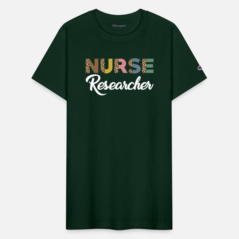 Nurse Researcher Leopard Pattern
