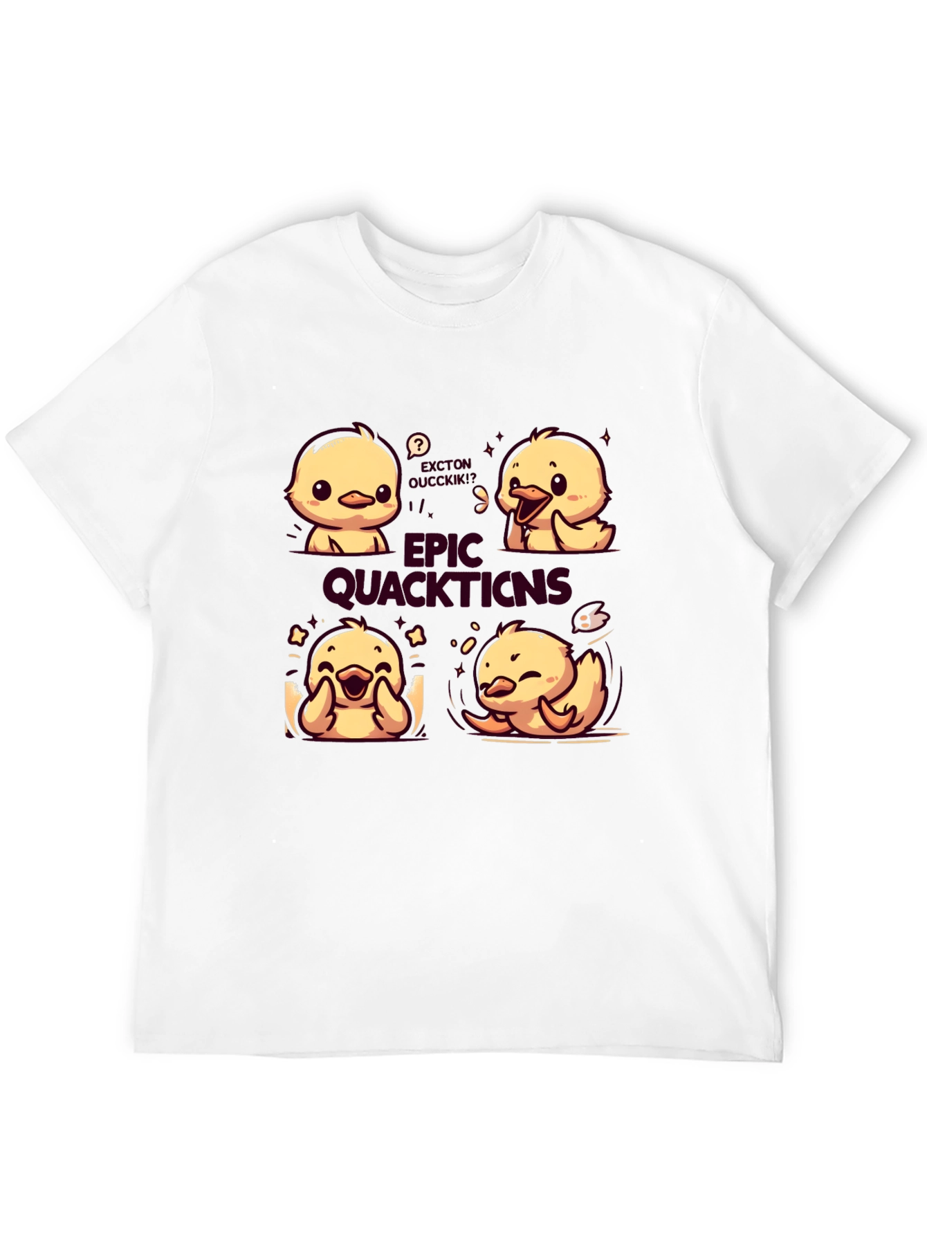Epic Quacktions Duck T-Shirt - Soft & Stylish