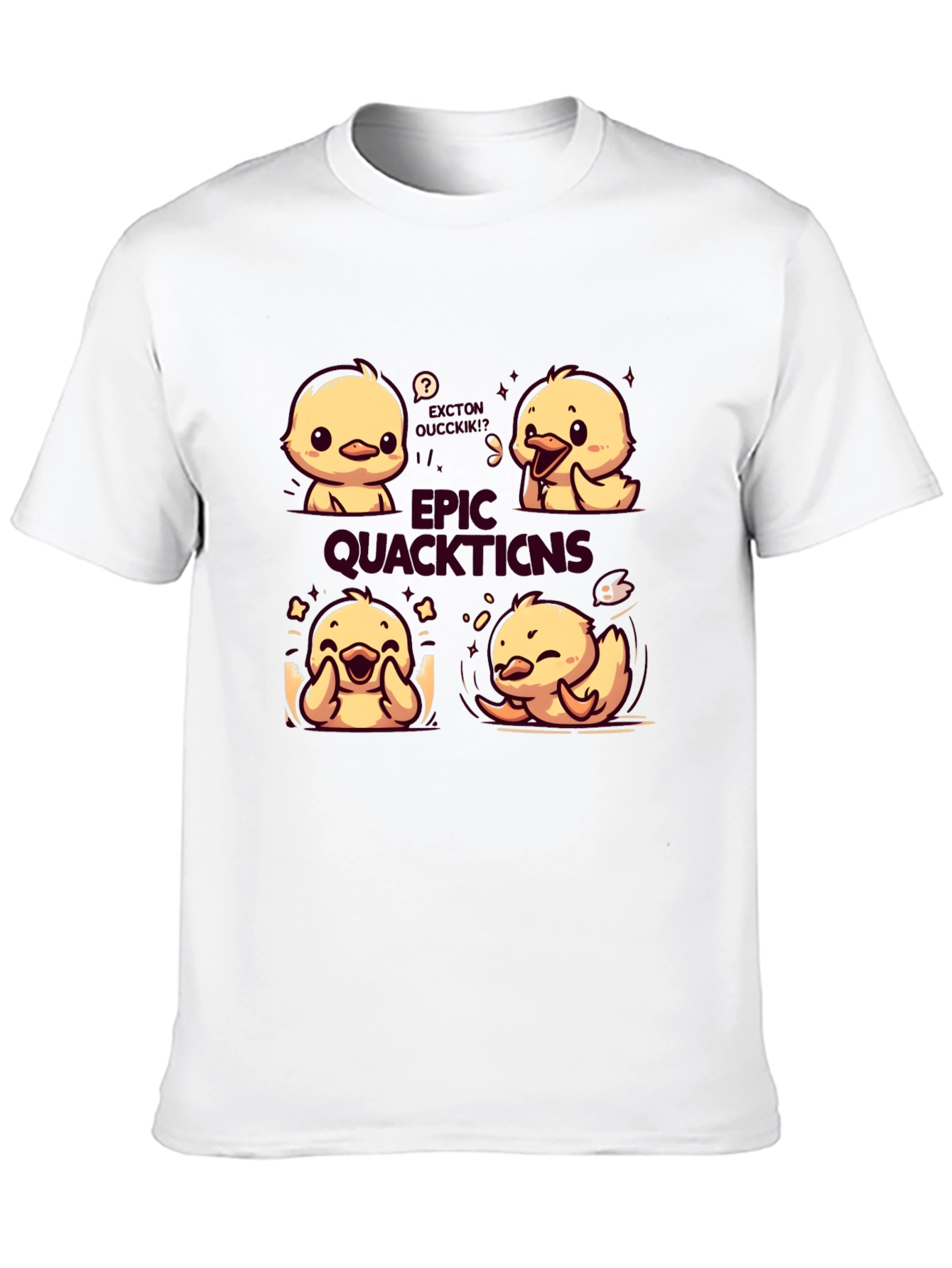 Epic Quacktions Duck T-Shirt - Soft & Stylish