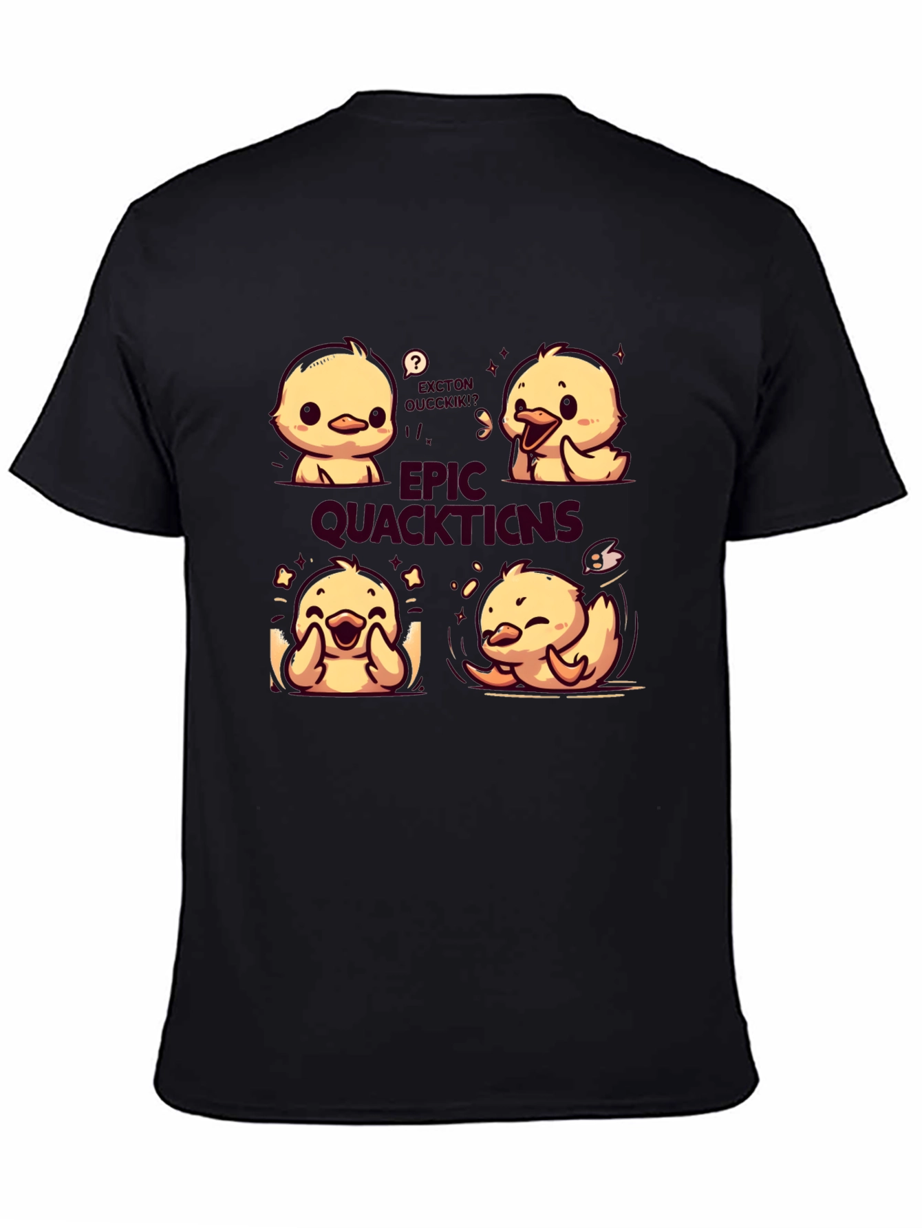 Epic Quacktions Duck T-Shirt - Soft & Stylish