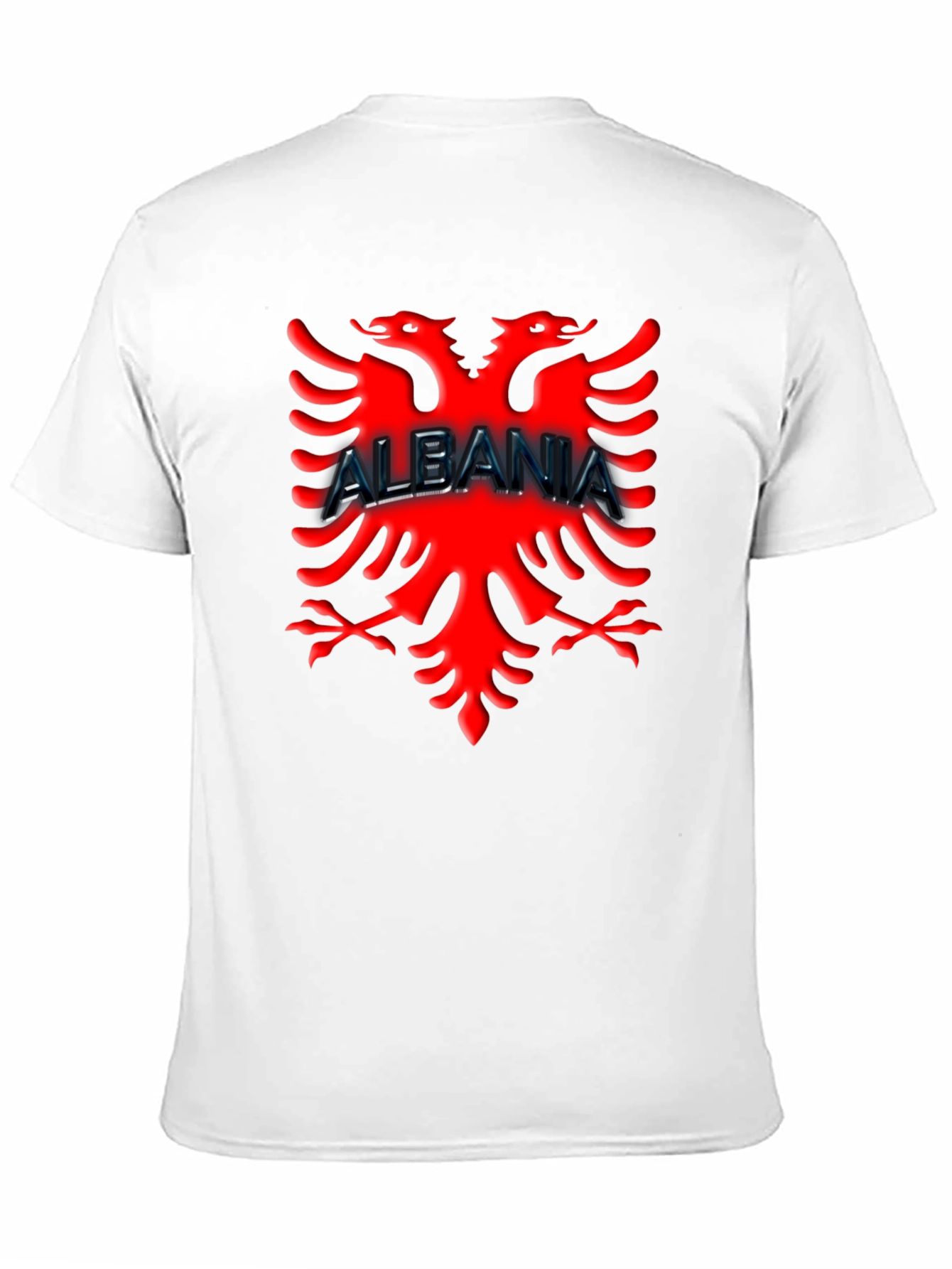 Albania Eagle Graphic Tee - Black T-Shirt