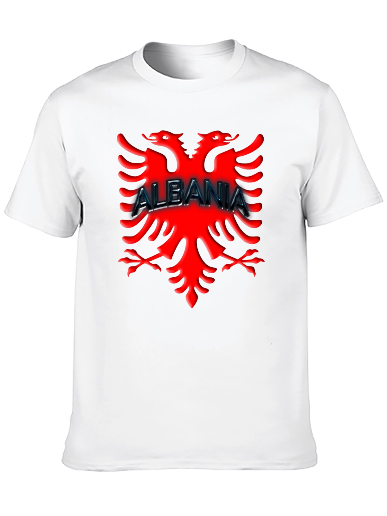 Albania Eagle Graphic Tee - Black T-Shirt