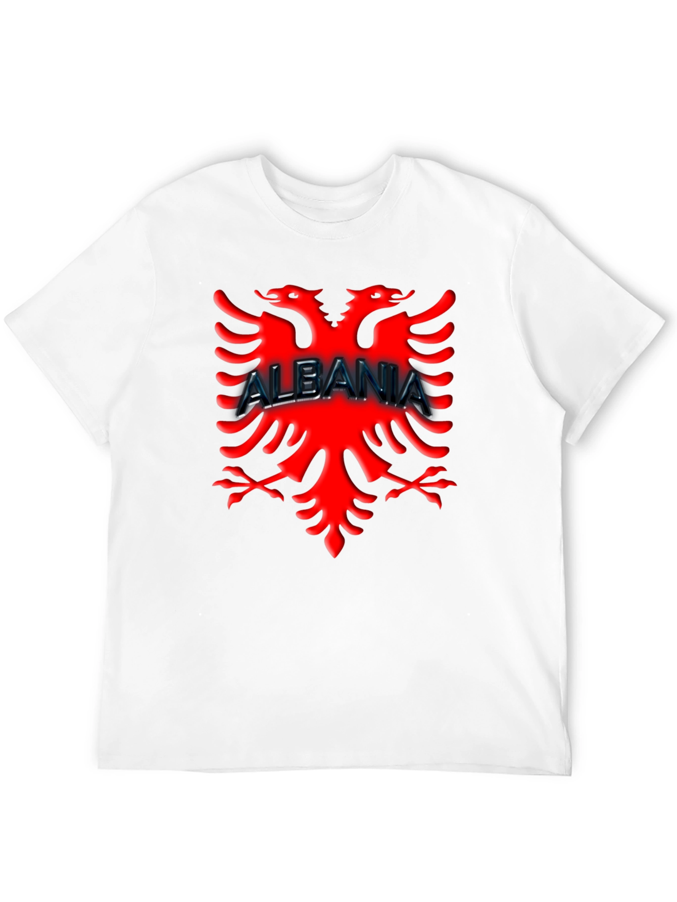 Albania Eagle Graphic Tee - Black T-Shirt