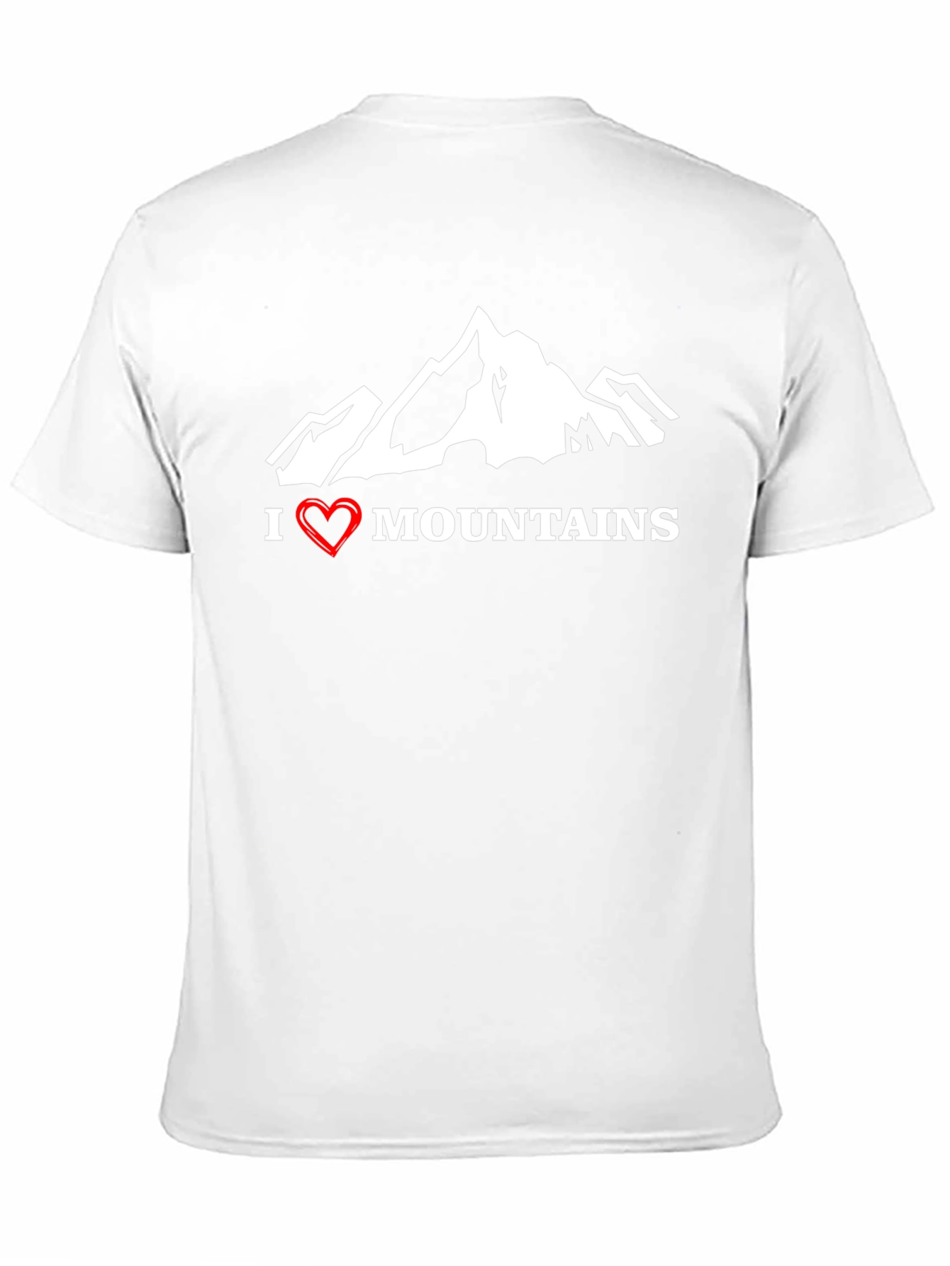 I Love Mountains Graphic T-Shirt