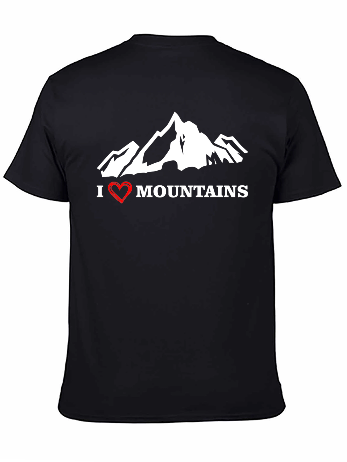 I Love Mountains Graphic T-Shirt