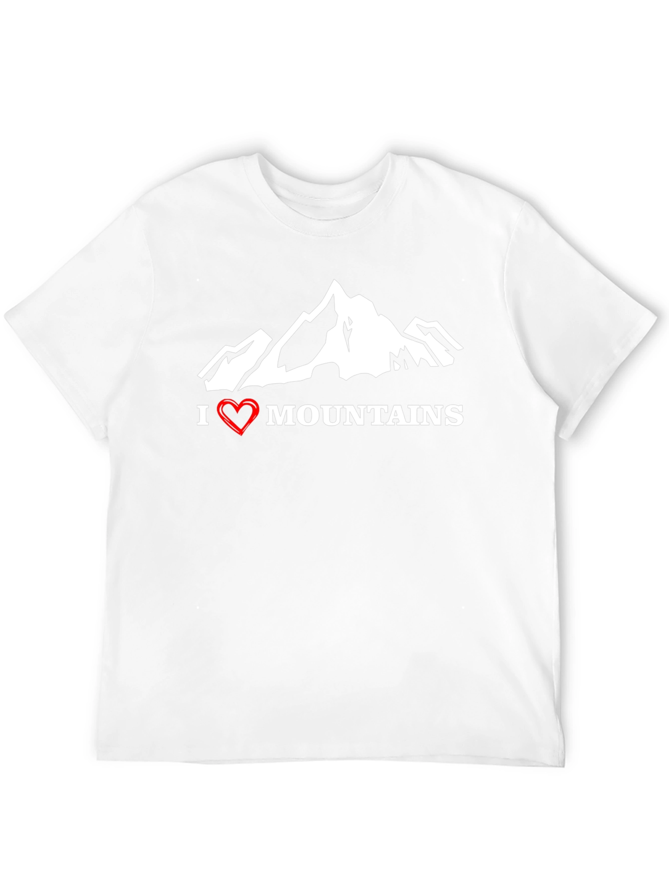 I Love Mountains Graphic T-Shirt