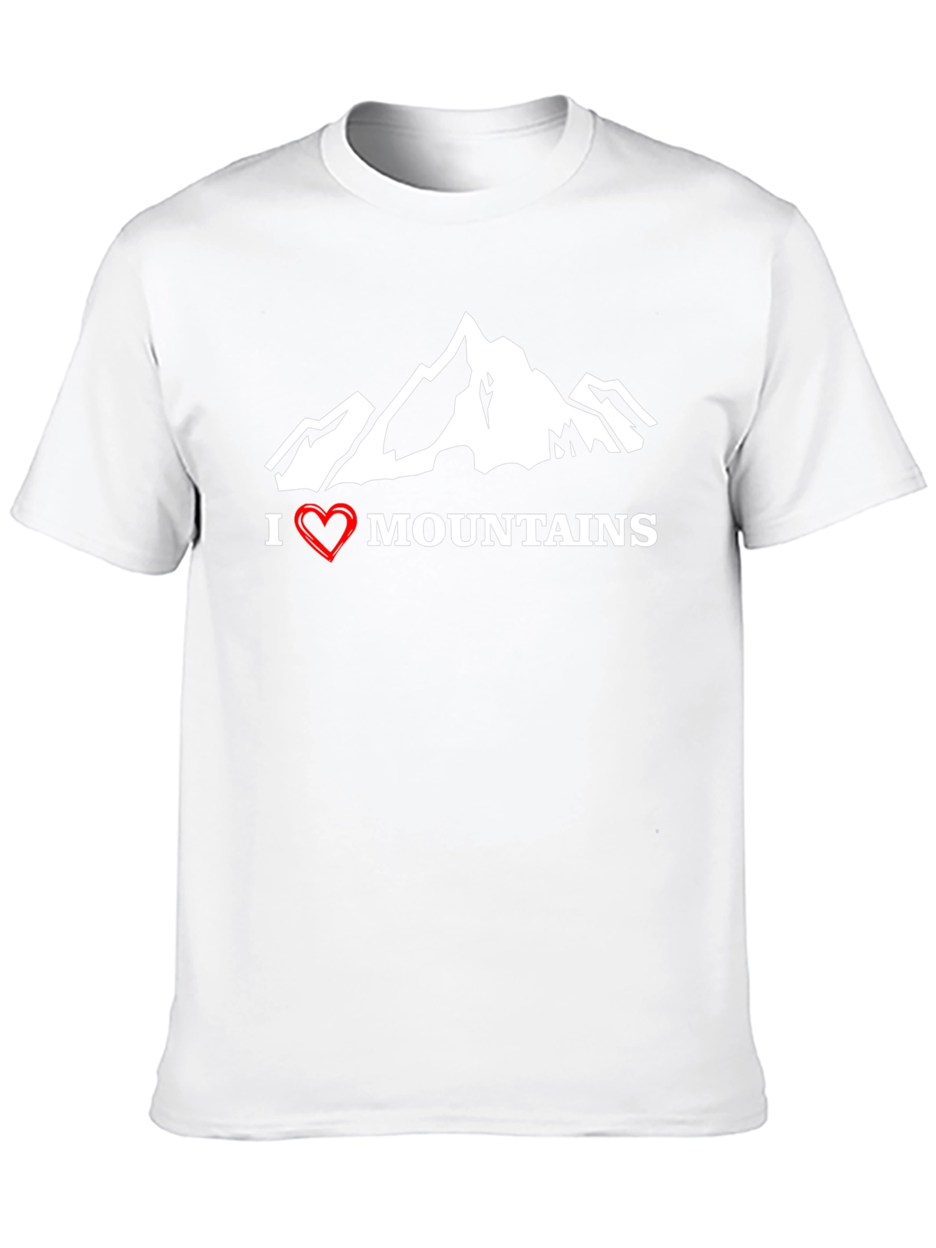 I Love Mountains Graphic T-Shirt