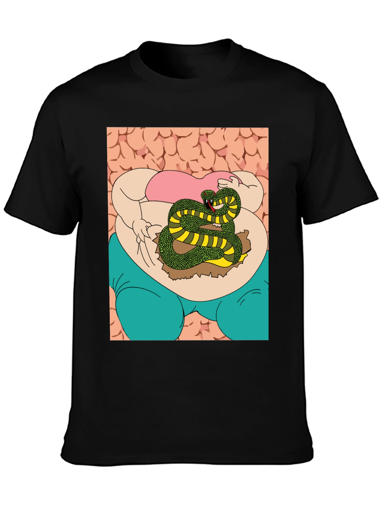 Snake T-Shirt Funny Graphic Tee