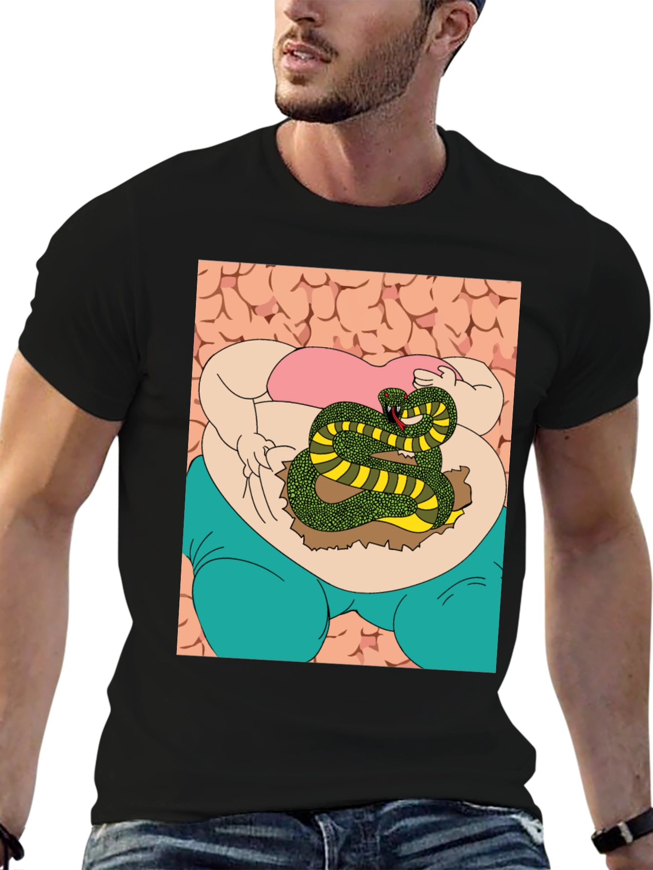 Snake T-Shirt Funny Graphic Tee