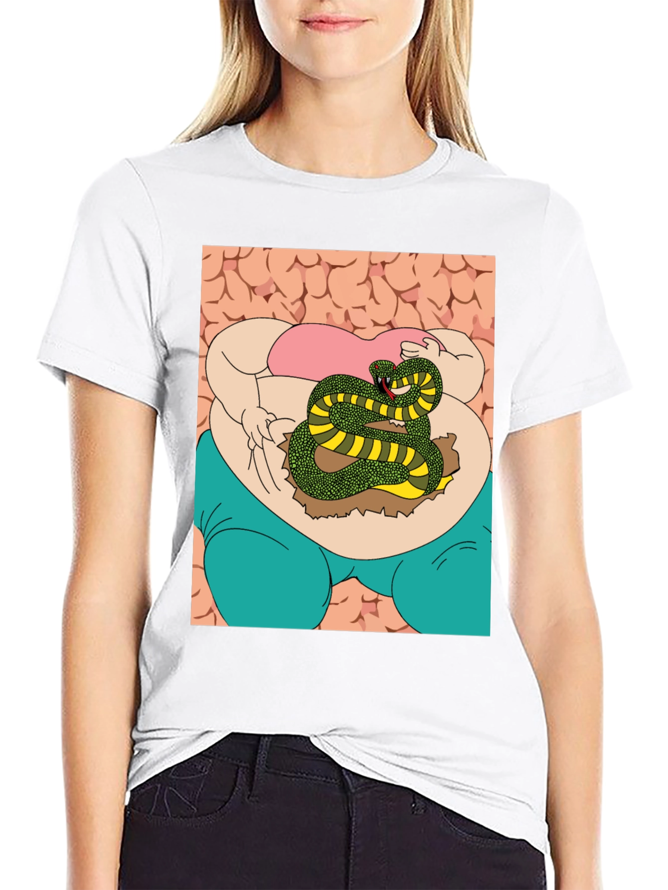 Snake T-Shirt Funny Graphic Tee