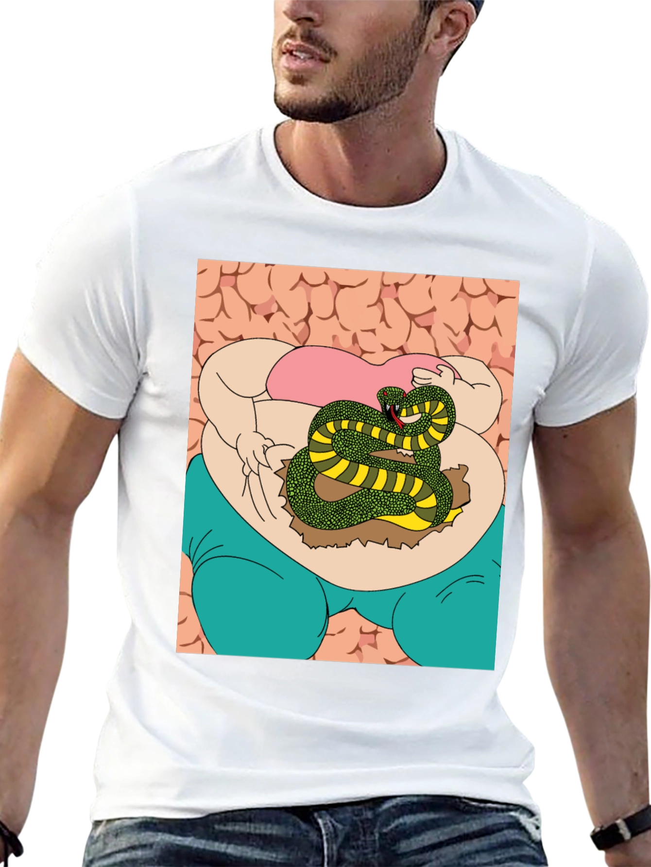 Snake T-Shirt Funny Graphic Tee