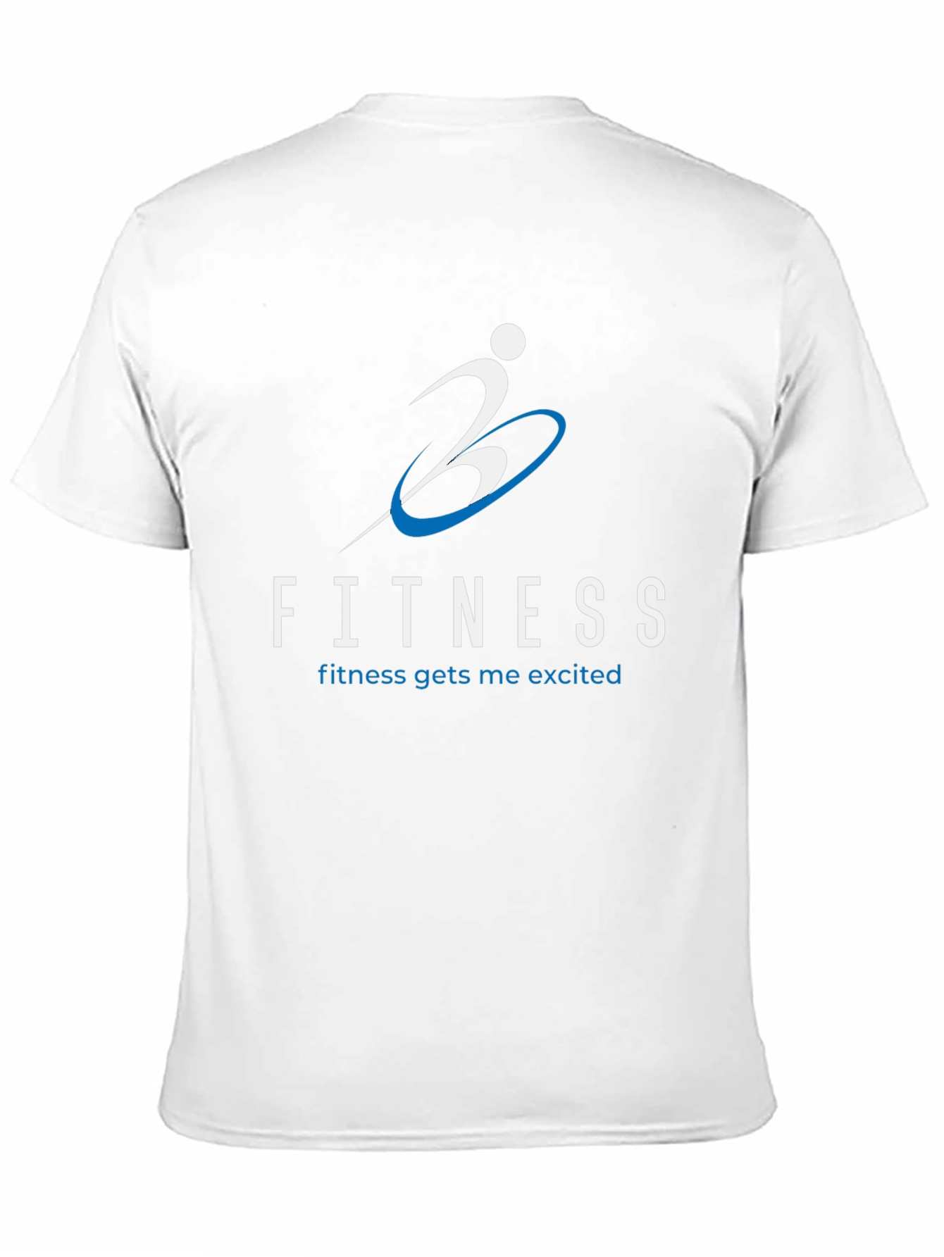 Fitness Graphic Tee - Fitness Gets Me Excited