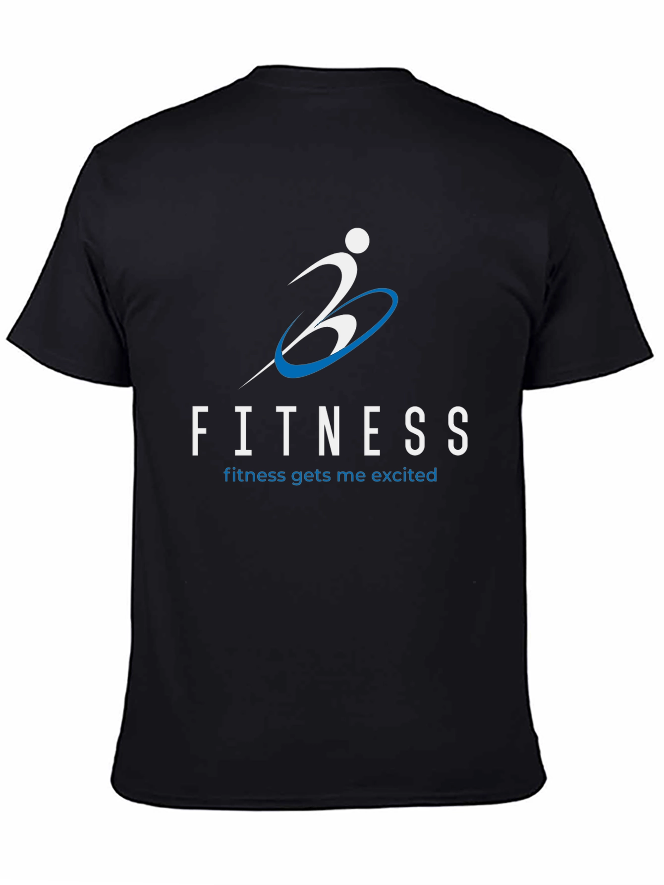 Fitness Graphic Tee - Fitness Gets Me Excited
