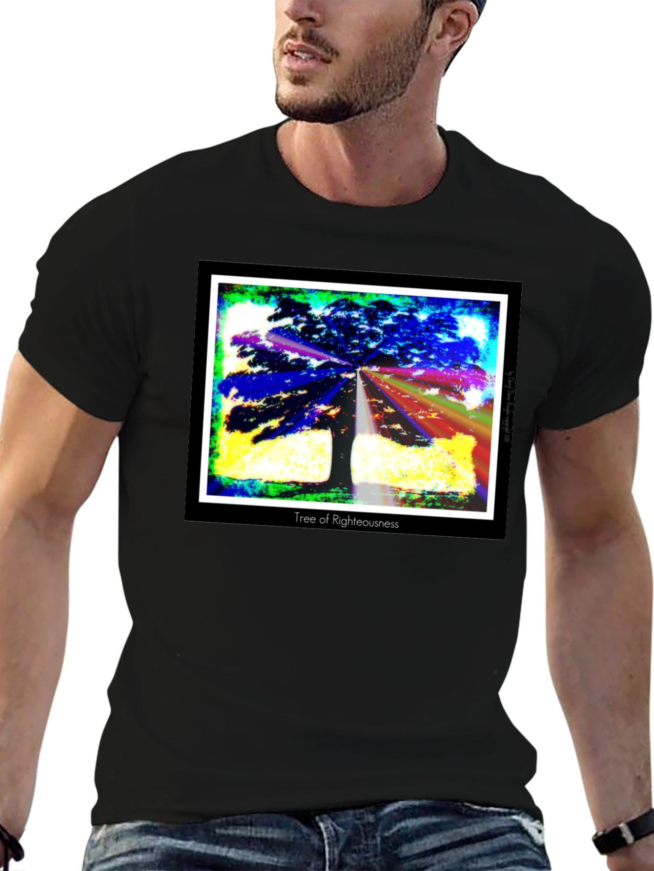 Tree of Righteousness Black T-Shirt