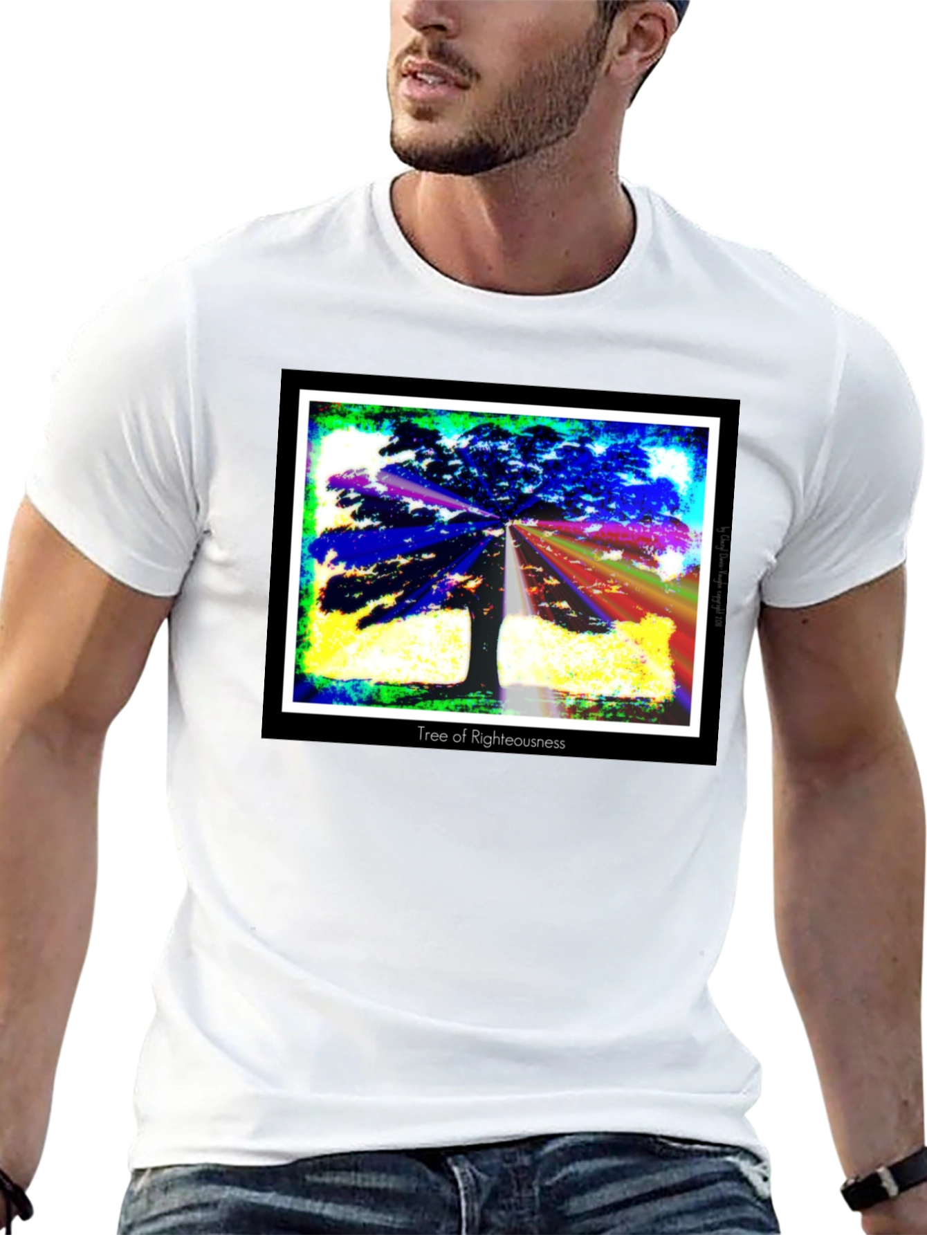 Tree of Righteousness Black T-Shirt