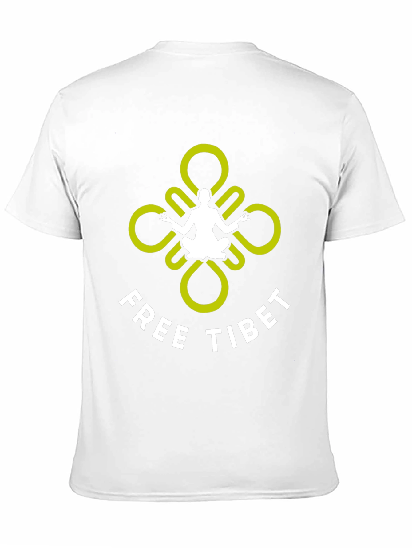 Free Tibet Graphic Tee - Unisex Black T-Shirt